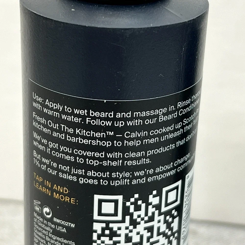 Scotch Porter Beard Wash & Conditioner 4 Fl Oz Warm Spice & Musk New Sealed